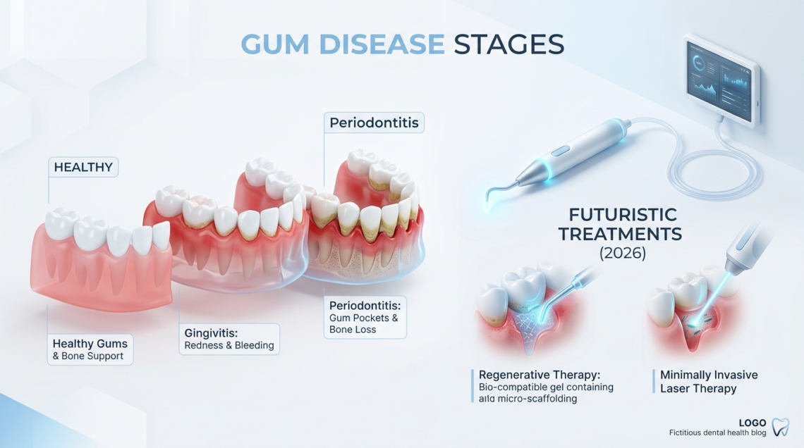 Gum Disease: Early Signs, Stages, and Treatment Options