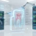 Futuristic dental display X-ray
