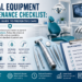 Dental equipment maintenance checklist