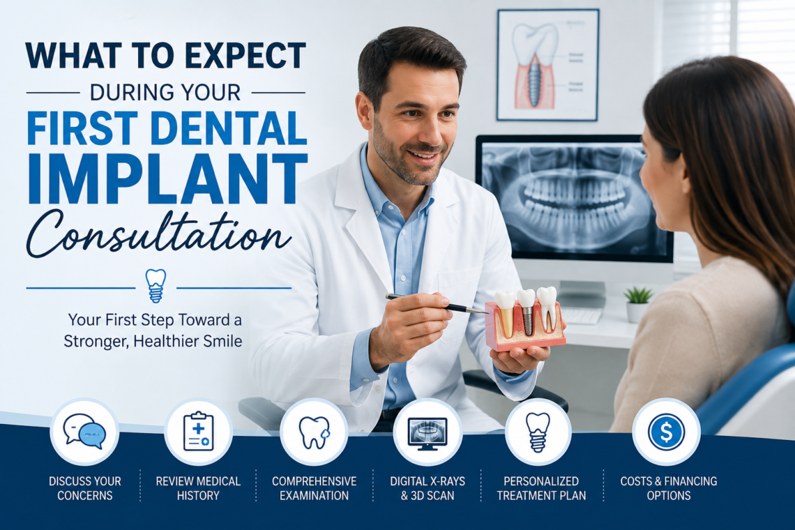 First Dental Implant Consultation