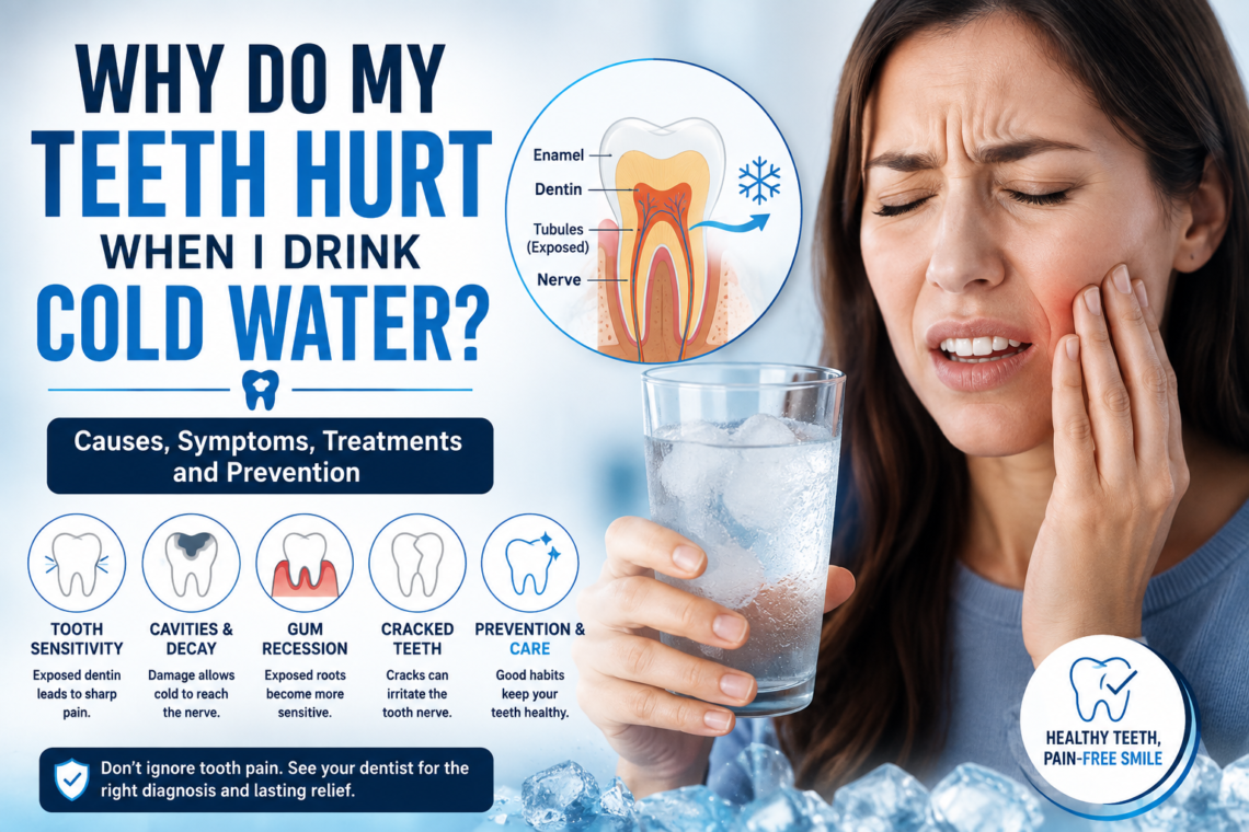 Why Do My Teeth Hurt When I Drink Cold Water