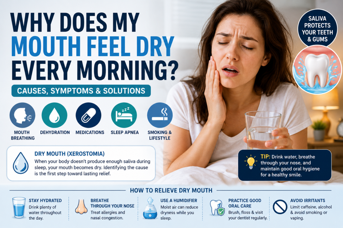 Why Does My Mouth Feel Dry Every Morning?