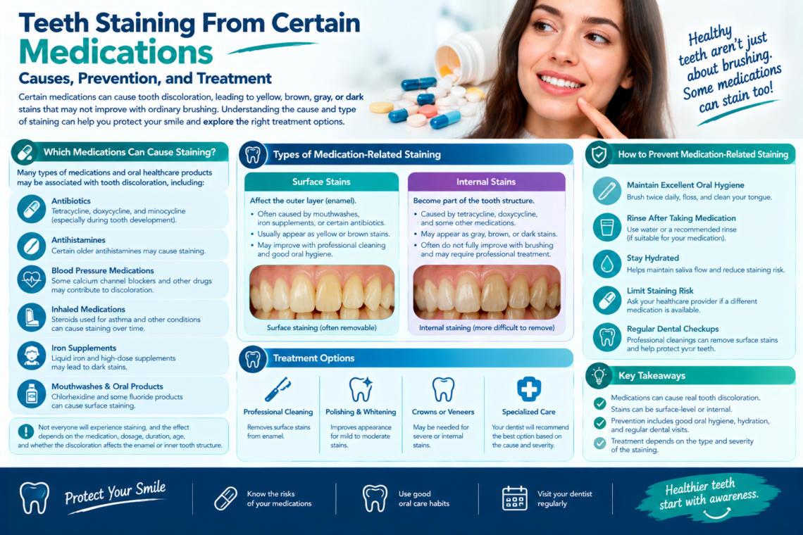 Teeth Staining From Certain Medications