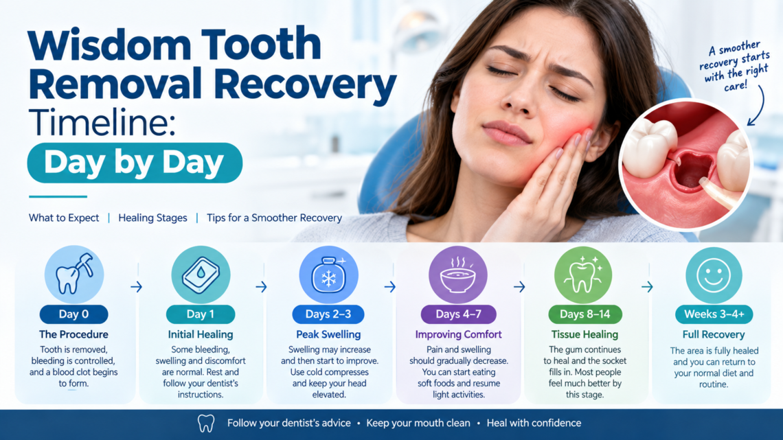 Wisdom Tooth Removal Recovery Timeline