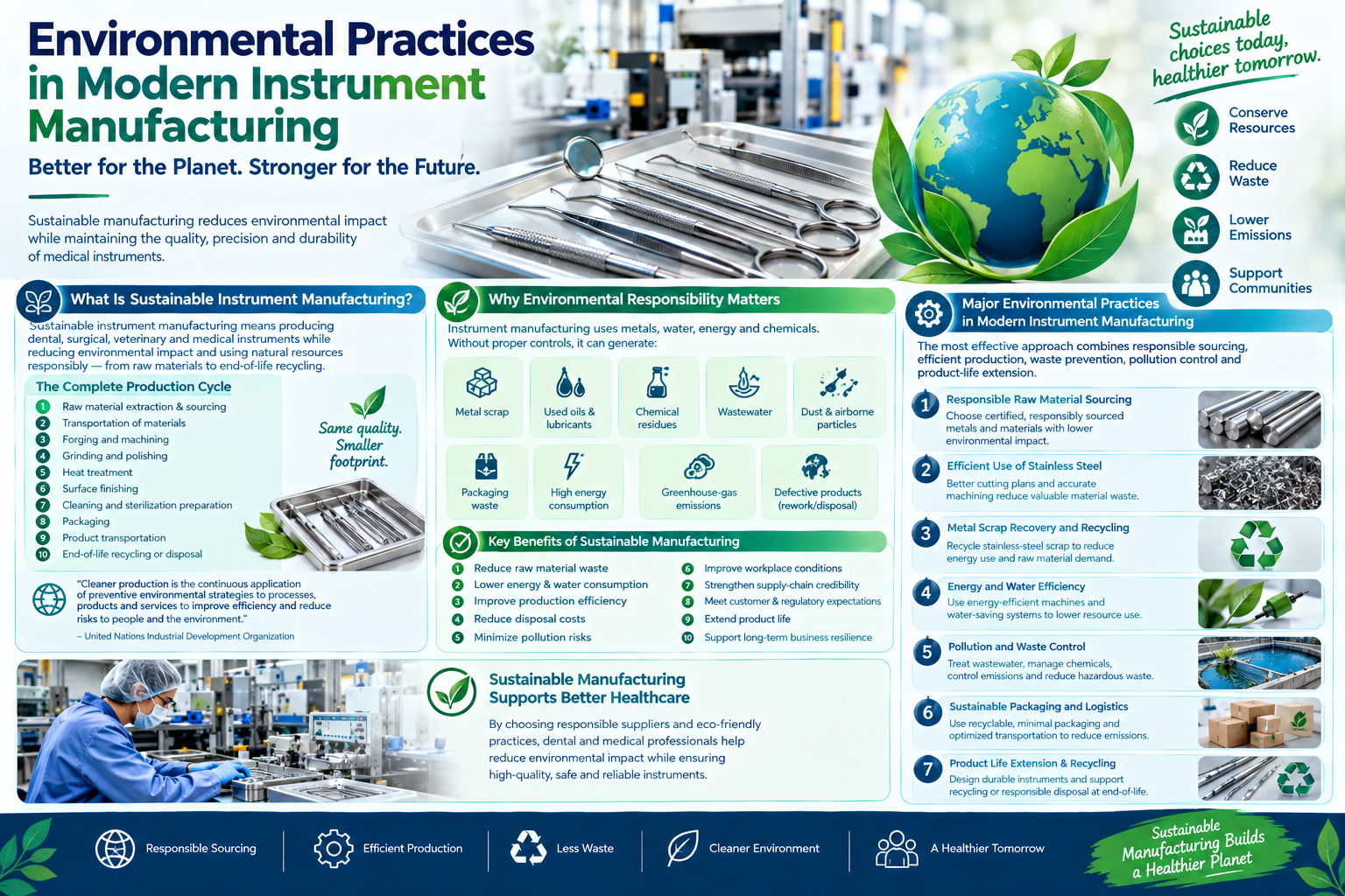 Environmental Practices in Modern Instrument Manufacturing