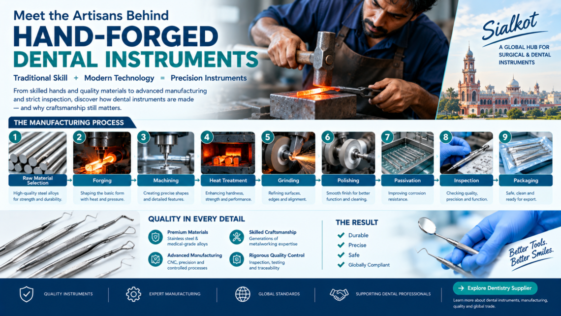 Meet the Artisans Behind Hand-Forged Dental Instruments