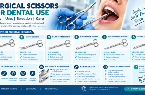 Surgical Scissors for Dental Use
